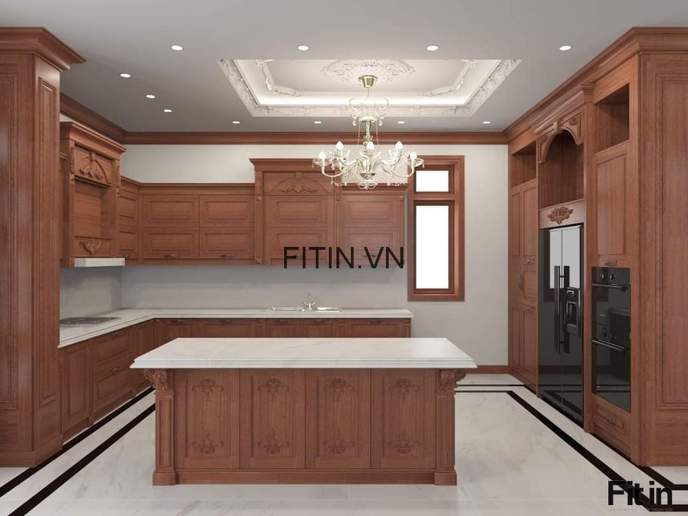 Tủ Bếp Gỗ Tự Nhi&ecirc;n