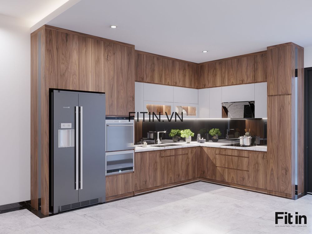 Tủ Bếp Gỗ Tự Nhi&ecirc;n