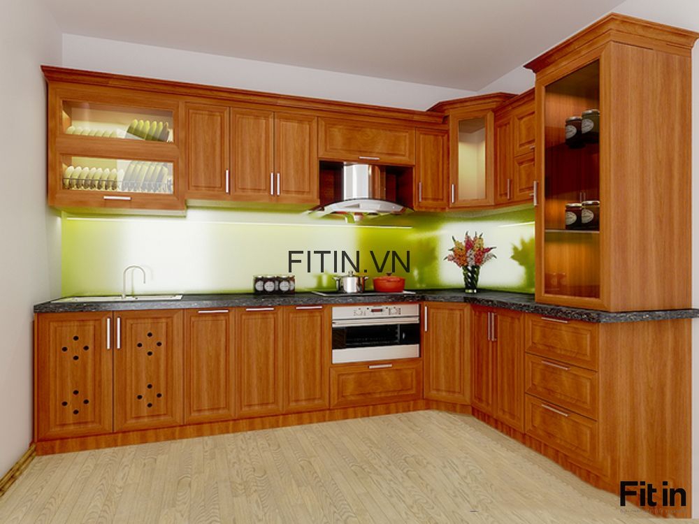 Tủ Bếp Gỗ Tự Nhi&ecirc;n