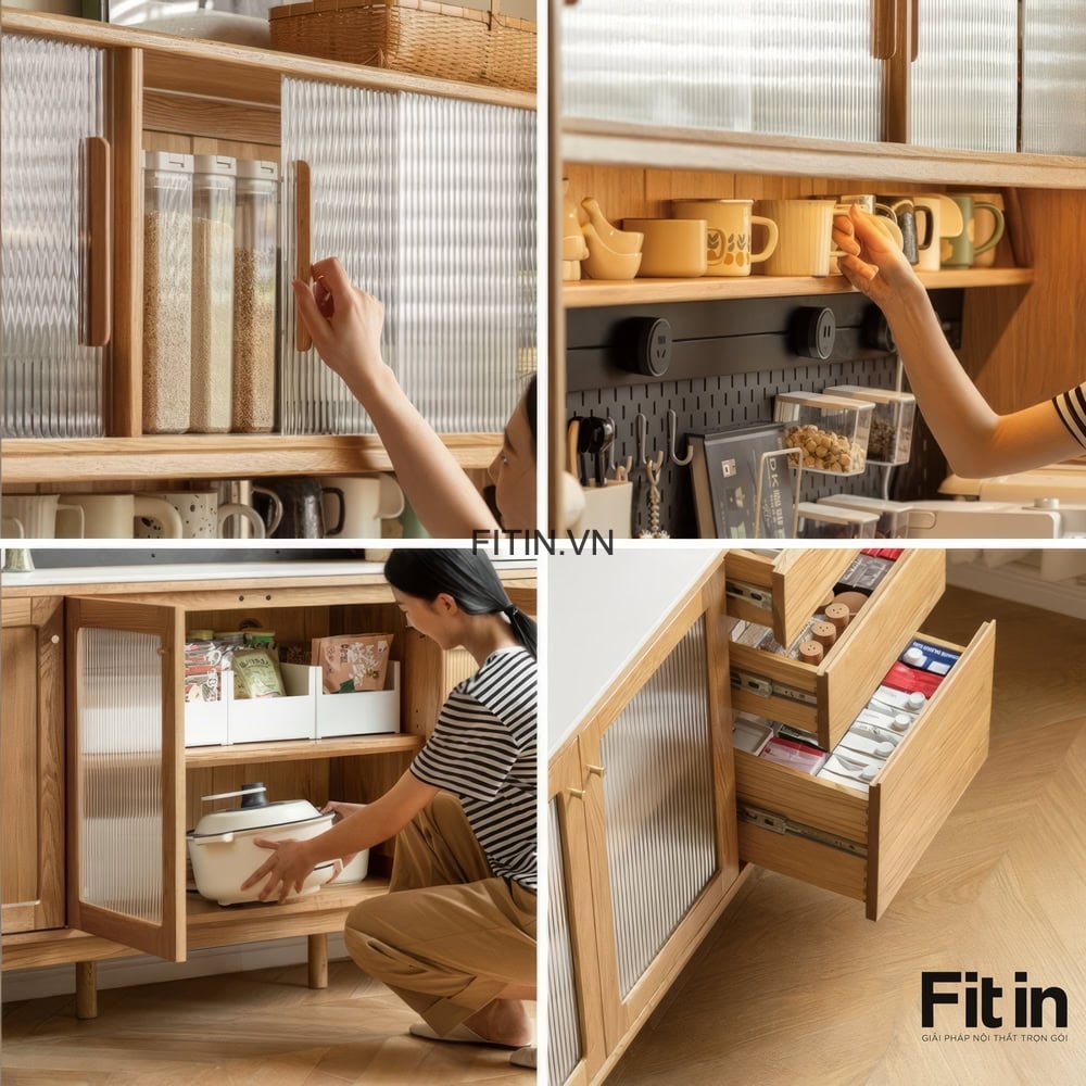 Kệ Tủ Ch&eacute;n