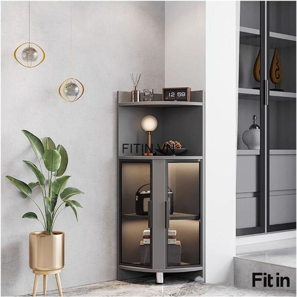 Tủ Rượu Gỗ C&ocirc;ng Nghiệp