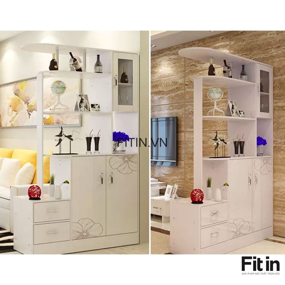 Tủ Rượu Gỗ C&ocirc;ng Nghiệp