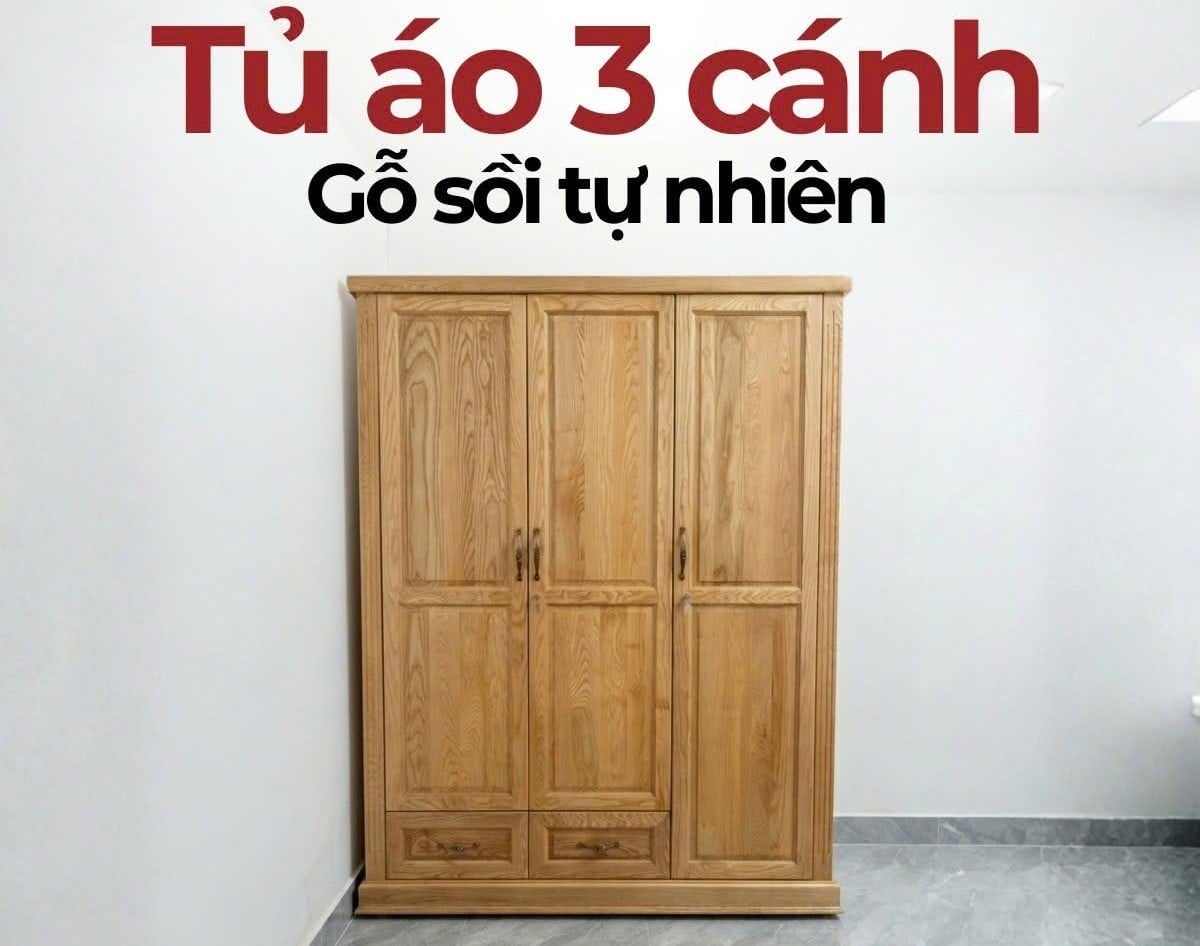 Top 15+ combo ph&ograve;ng ngủ gỗ sồi tự nhi&ecirc;n đẹp, gi&aacute; chỉ từ 18 triệu