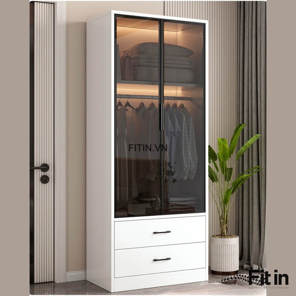 Tủ &aacute;o c&aacute;nh k&iacute;nh An Cường l&agrave; g&igrave;? Mẫu đẹp v&agrave; kinh nghiệm chọn