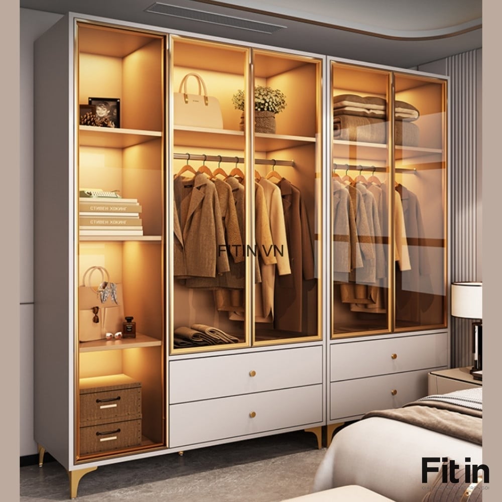 Tủ &aacute;o c&aacute;nh k&iacute;nh An Cường l&agrave; g&igrave;? Mẫu đẹp v&agrave; kinh nghiệm chọn