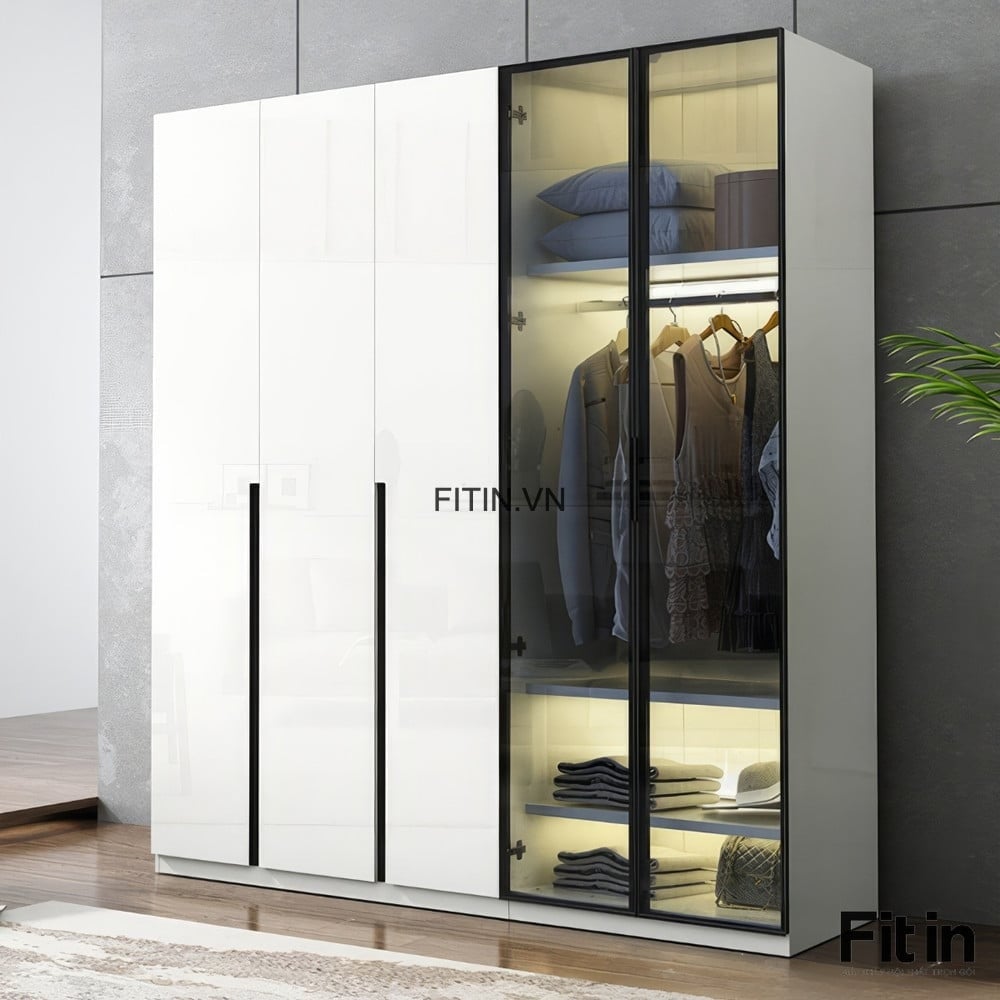 Tủ &aacute;o c&aacute;nh k&iacute;nh An Cường l&agrave; g&igrave;? Mẫu đẹp v&agrave; kinh nghiệm chọn