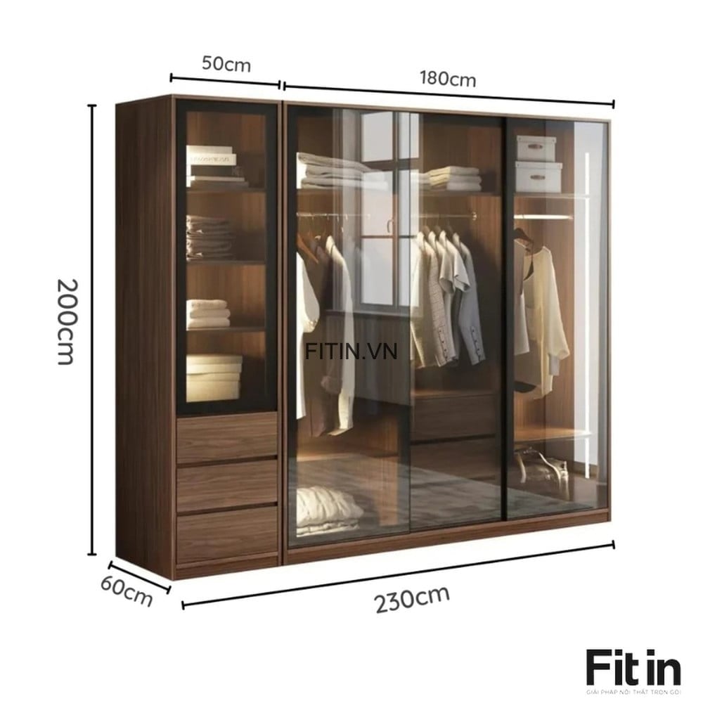 Tủ &aacute;o c&aacute;nh k&iacute;nh An Cường l&agrave; g&igrave;? Mẫu đẹp v&agrave; kinh nghiệm chọn