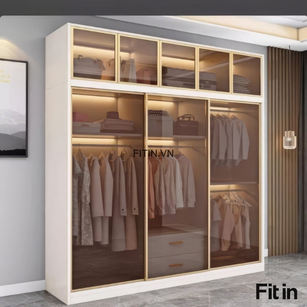 Tủ &aacute;o c&aacute;nh k&iacute;nh An Cường l&agrave; g&igrave;? Mẫu đẹp v&agrave; kinh nghiệm chọn