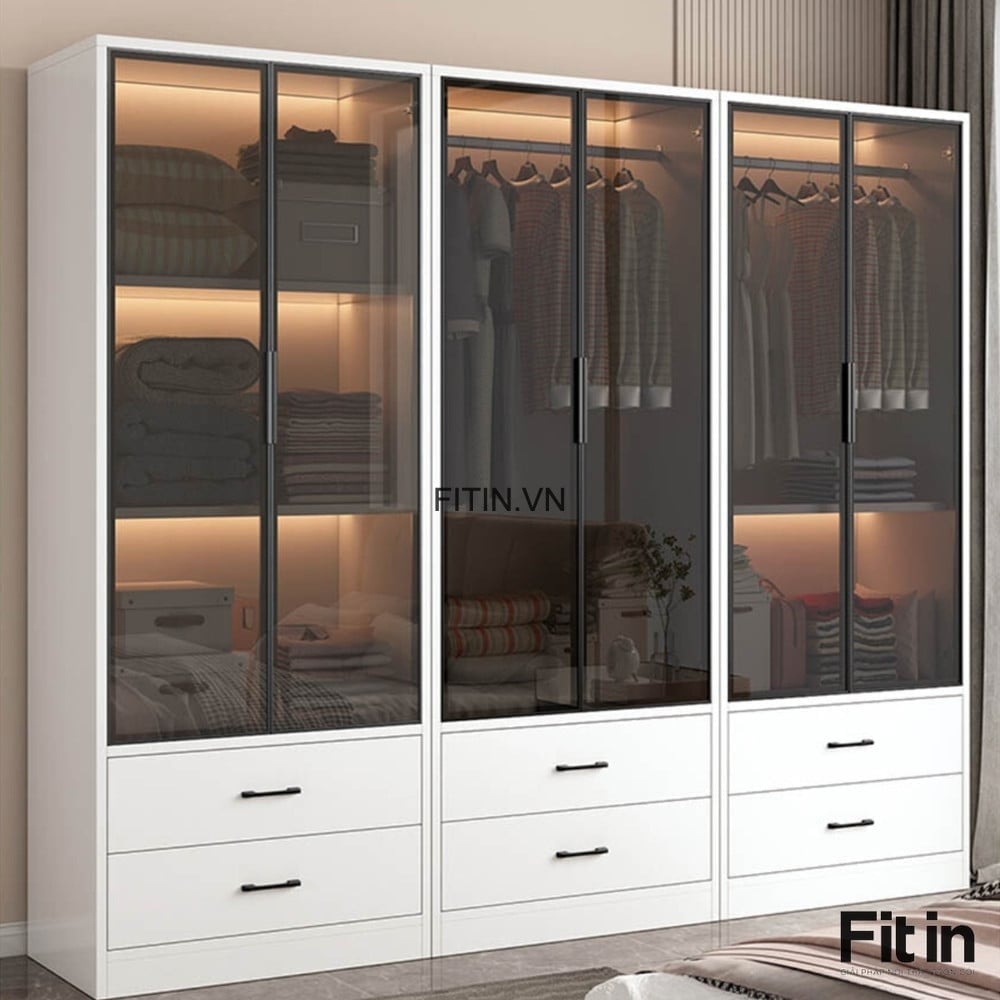 Tủ &aacute;o c&aacute;nh k&iacute;nh An Cường l&agrave; g&igrave;? Mẫu đẹp v&agrave; kinh nghiệm chọn