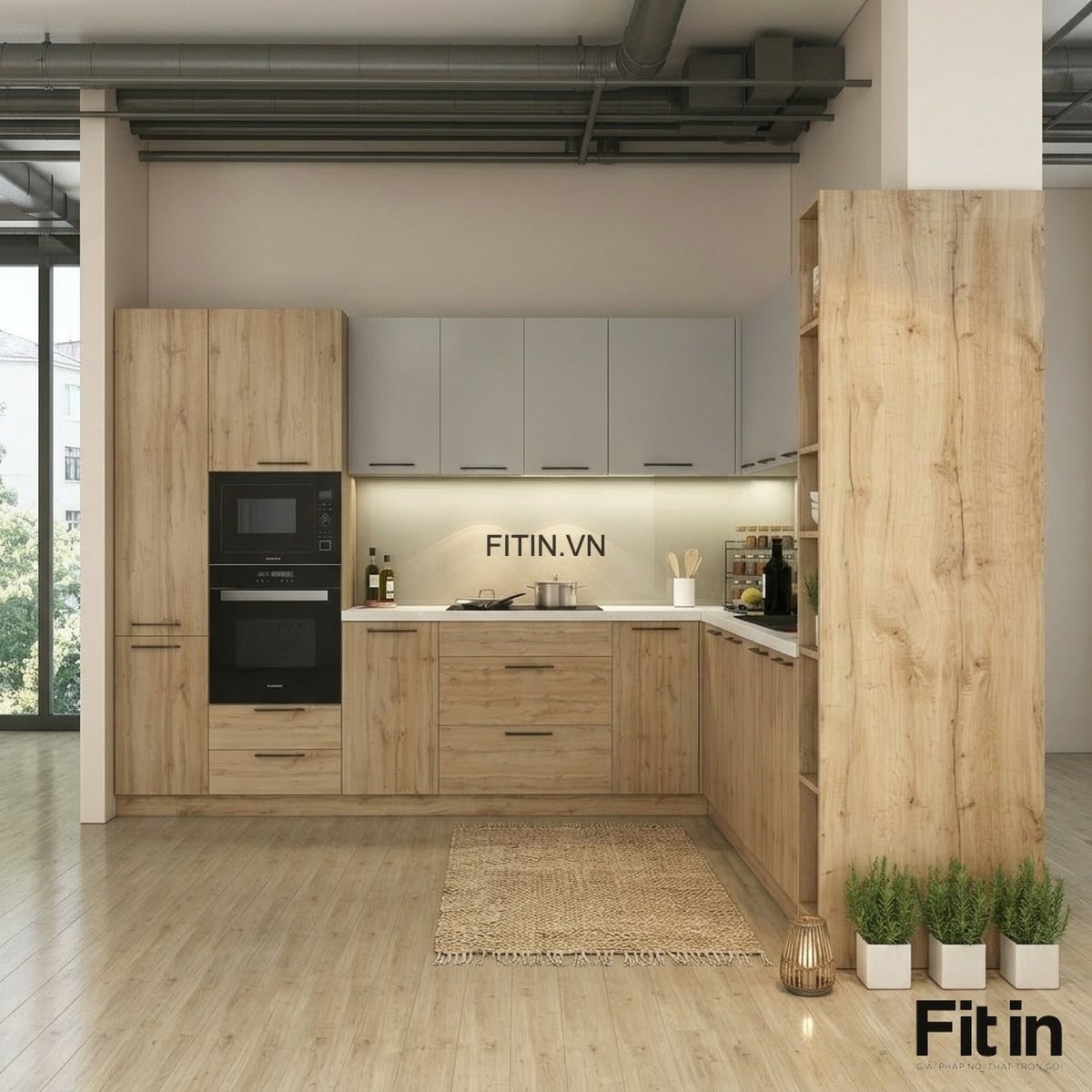  Tủ bếp Laminate An Cường l&agrave; g&igrave;? Ưu nhược điểm v&agrave; b&aacute;o gi&aacute; mới nhất