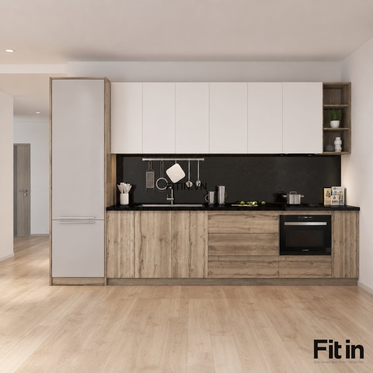  Tủ bếp Laminate An Cường l&agrave; g&igrave;? Ưu nhược điểm v&agrave; b&aacute;o gi&aacute; mới nhất