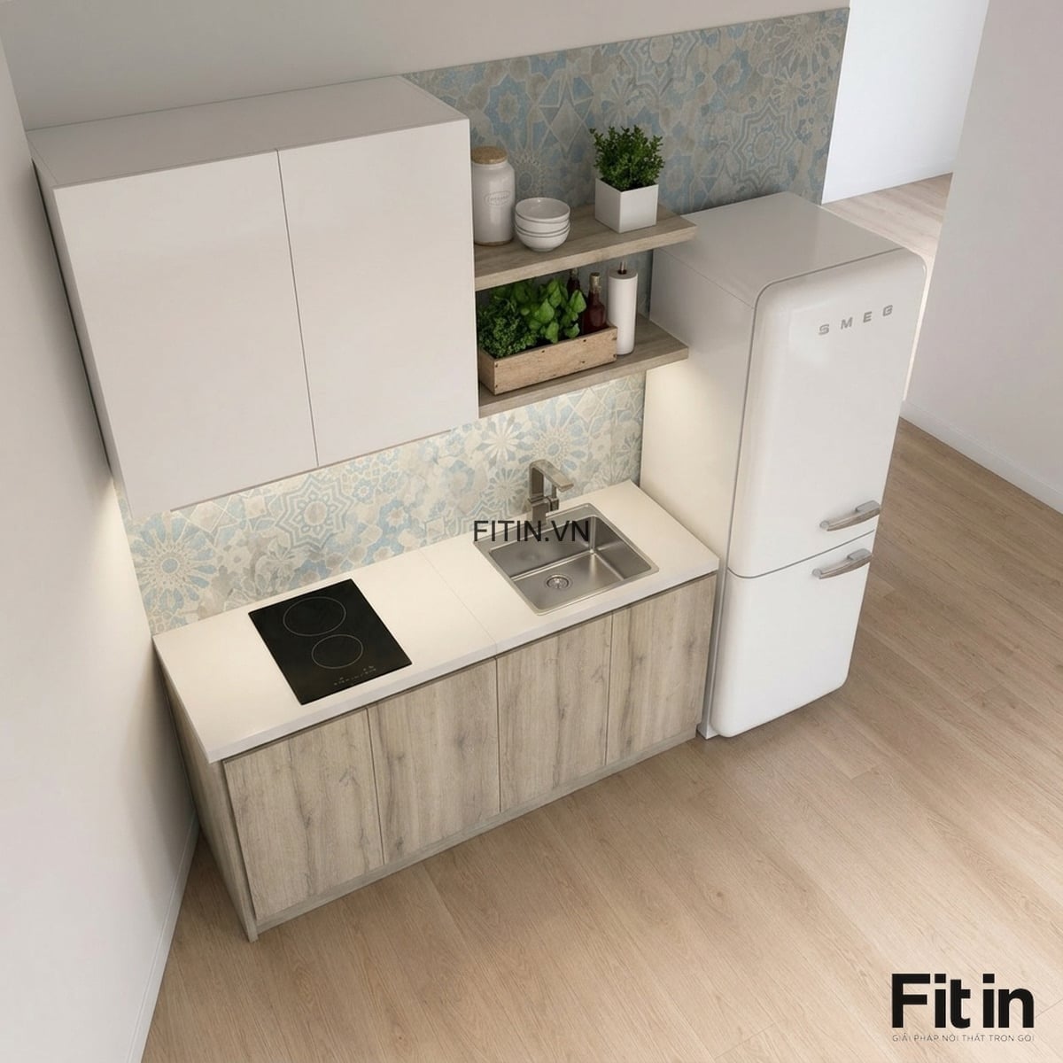  Tủ bếp Laminate An Cường l&agrave; g&igrave;? Ưu nhược điểm v&agrave; b&aacute;o gi&aacute; mới nhất