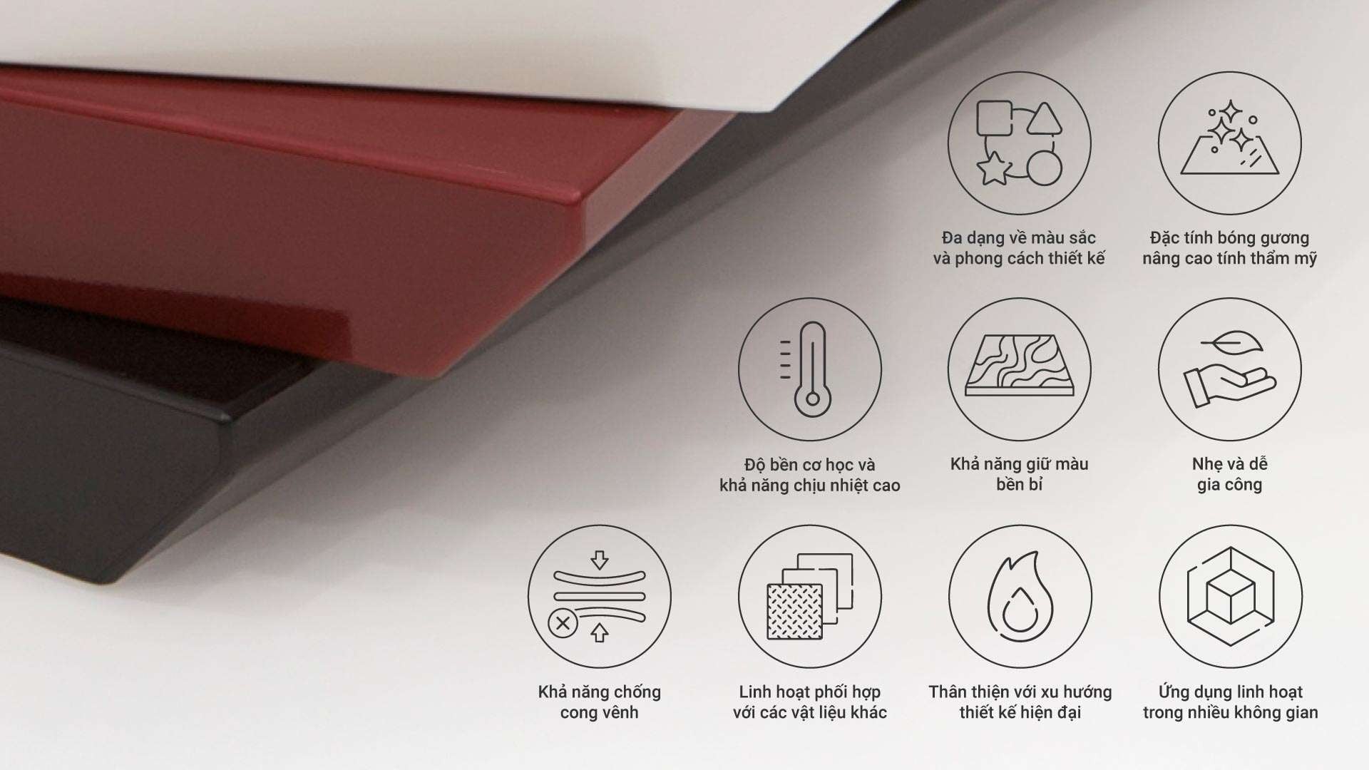   Tủ bếp nhựa Acrylic c&oacute; tốt kh&ocirc;ng? Ưu nhược điểm v&agrave; đ&aacute;nh gi&aacute; chi tiết
