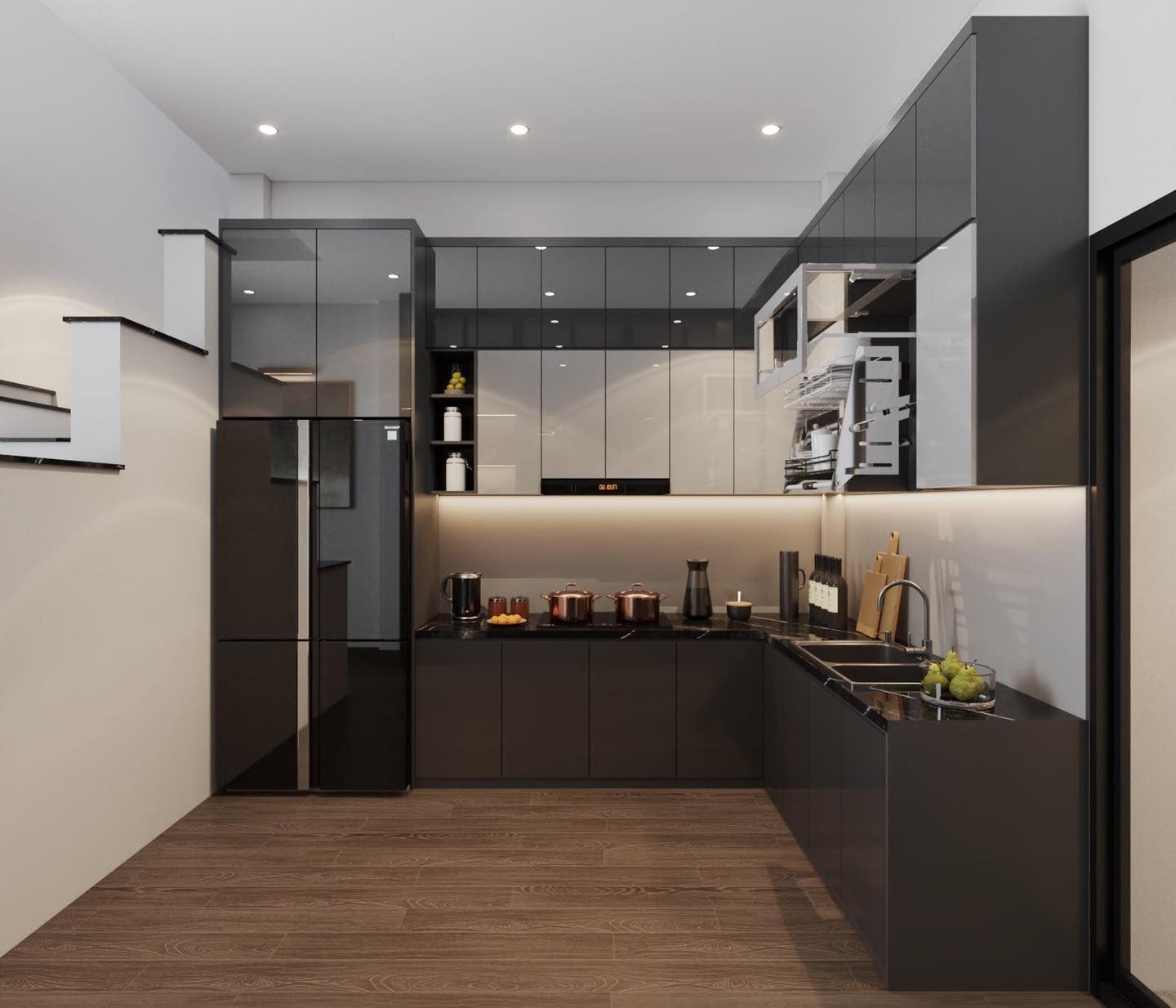 Tủ Bếp nhựa Picomat C&aacute;nh Acrylic c&oacute; bền kh&ocirc;ng? Cập nhật gi&aacute; v&agrave; mẫu đẹp 2026 