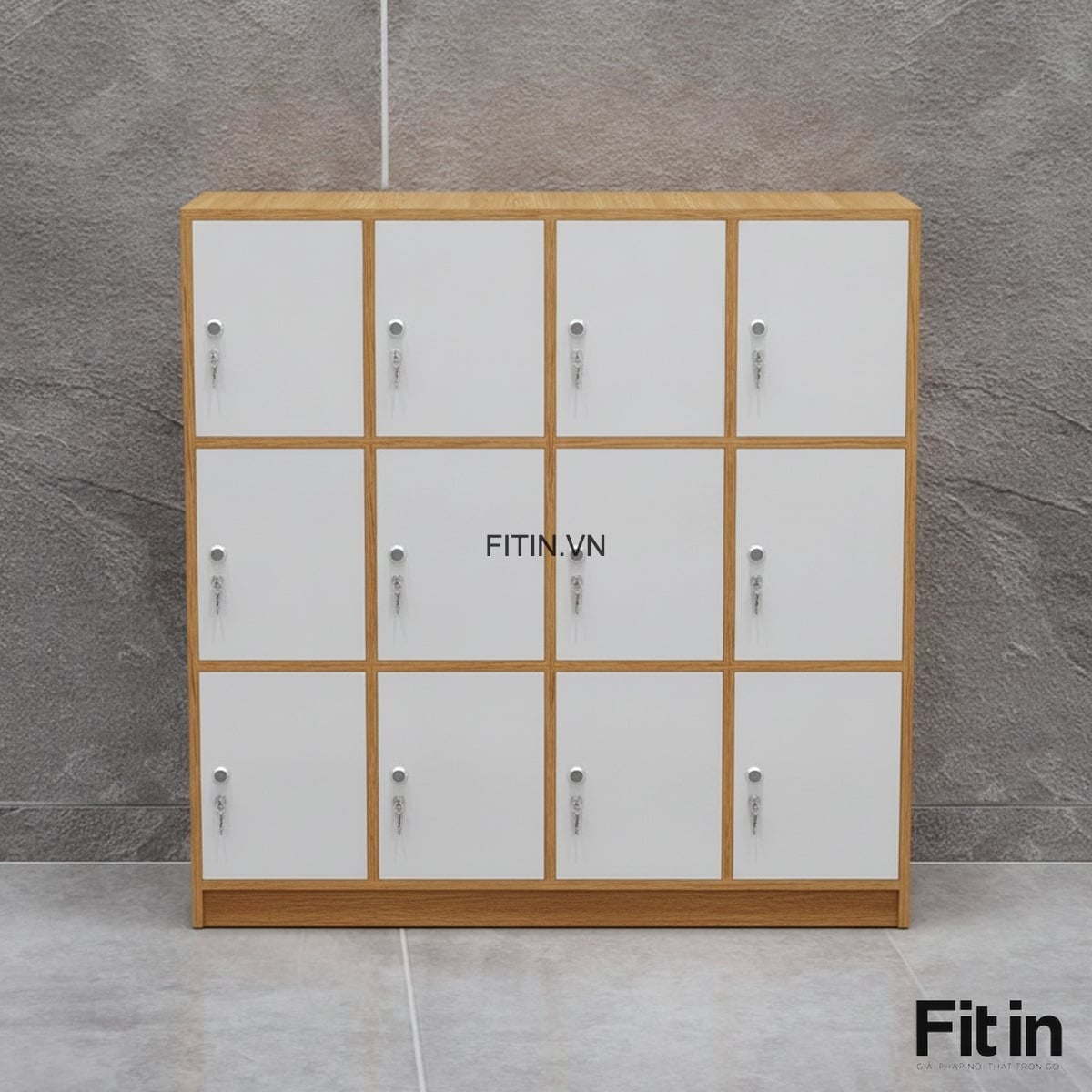 Tủ locker 12 ngăn gỗ An Cường giá bao nhiêu? Đặc điểm, báo giá mới nhất tại fitin Tủ locker 12 ngăn gỗ An Cường giá bao nhiêu? Đặc điểm, báo giá mới nhất tại fitin
