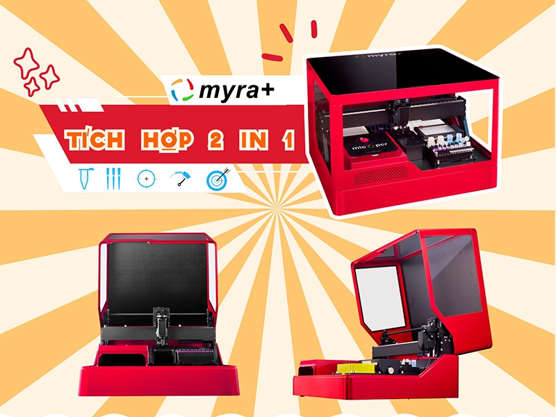 Compact PCR & Automation Solutions: Mic – Myra – Myra+ | Fast – Accurate – Cost-Effective for Modern Laboratories