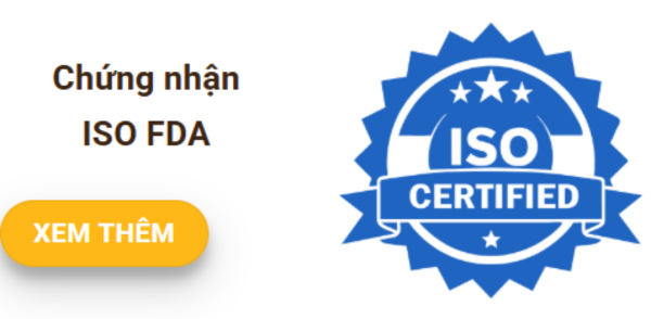 Chứng nhận ISO/FDA