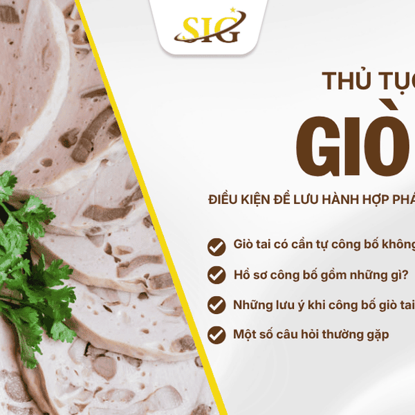 Thủ tục công bố giò tai – Hồ sơ doanh nghiệp cần chuẩn bị