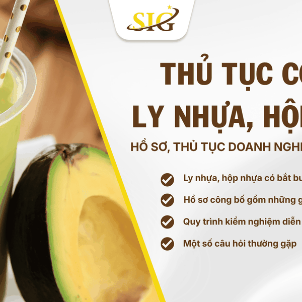 Công bố ly nhựa, hộp nhựa – Hồ sơ, thủ tục doanh nghiệp cần nắm rõ