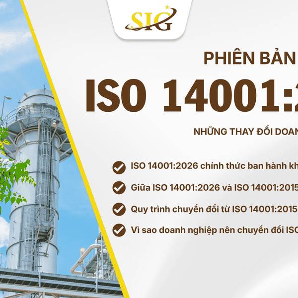 ISO 14001:2026 Có Gì Mới? Những Thay Đổi Doanh Nghiệp Cần Biết!