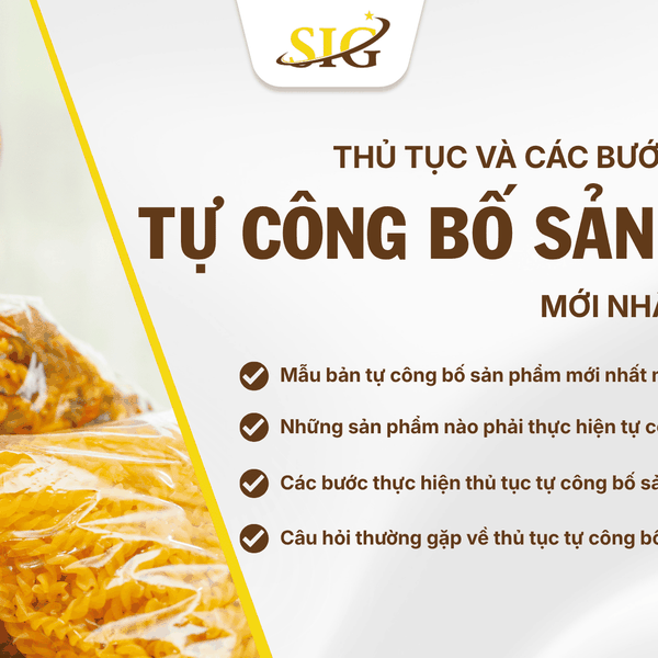 Thủ tục tự công bố sản phẩm và các bước thực hiện mới nhất năm 2026