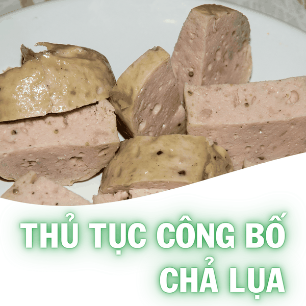 Thủ tục công bố chả lụa – Hồ sơ và chỉ tiêu kiểm nghiệm cần biết