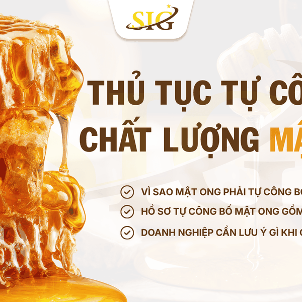 Công bố chất lượng mật ong – Điều kiện để lưu hành hợp pháp