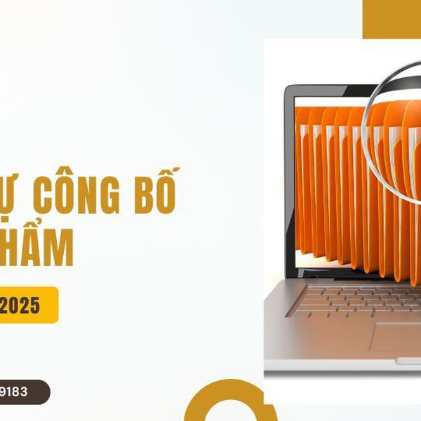 Bản tự công bố sản phẩm: Mẫu mới nhất