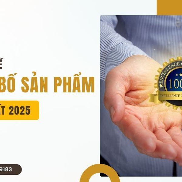 Công bố sản phẩm: Thủ tục, quy trình và danh mục mới nhất
