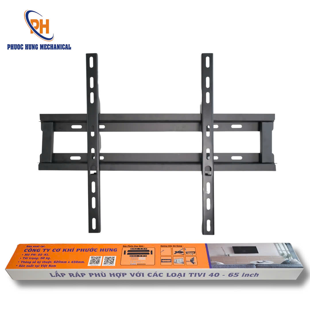 Khung Treo Tivi Lắp Ráp 40–65 Inch – Chịu Lực 70KG, Lắp Đặt Dễ Dàng Khung Treo Tivi Lắp Ráp 40–65 Inch – Chịu Lực 70KG, Lắp Đặt Dễ Dàng