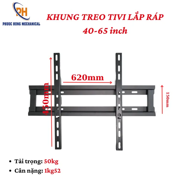 Khung Treo Tivi Lắp Ráp 40–65 Inch