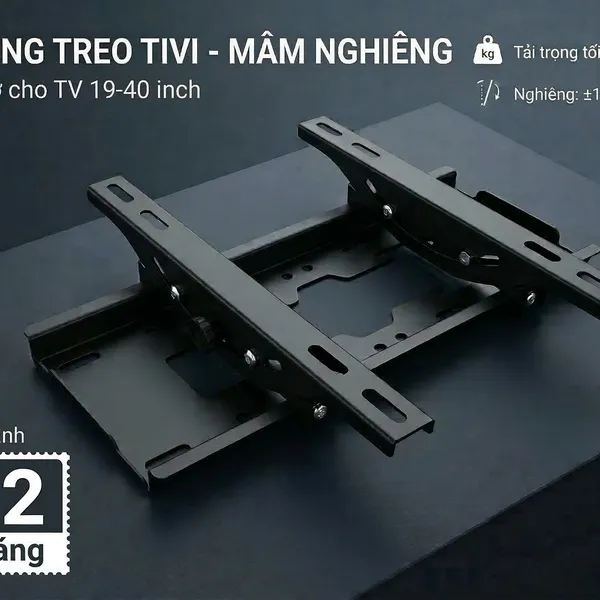 Khung Treo Tivi Mâm Nghiêng 19–40 Inch