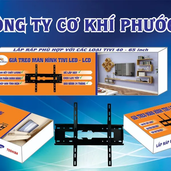 Khung Treo Tivi Mâm 40–65 Inch