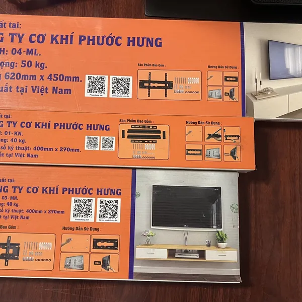 Khung Treo Tivi Mâm 40–65 Inch