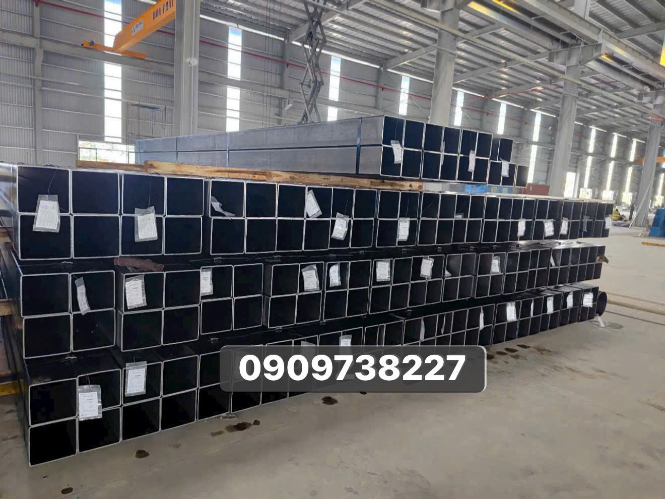 Thép hộp 200x300x6m tiêu chuẩn ASTM A500