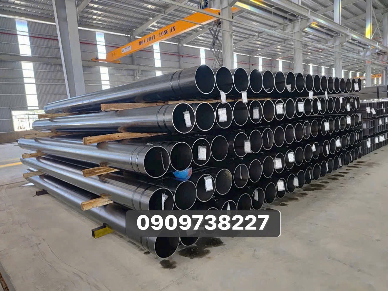 Thép ống mạ kẽm D21x6m chống gỉ sét ngoài trời