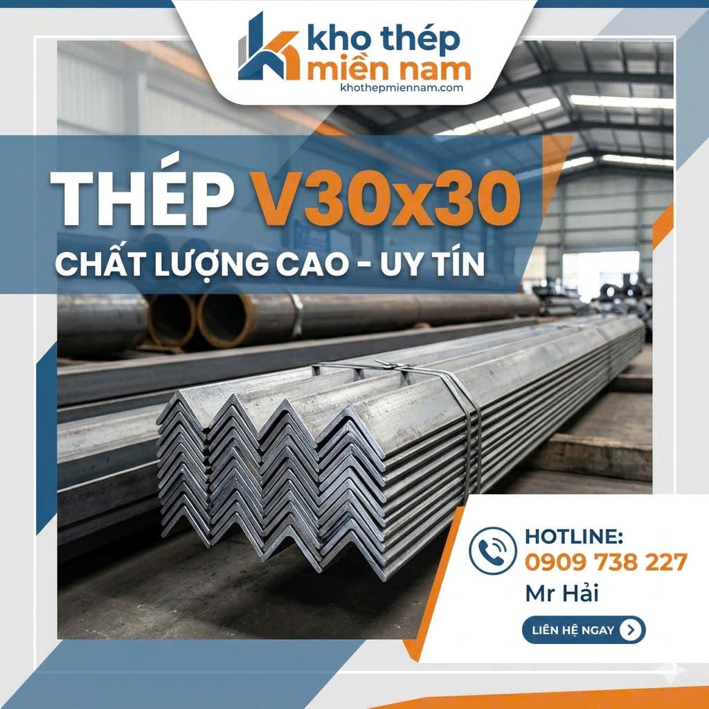 báo giá thép V30 tốt nhất