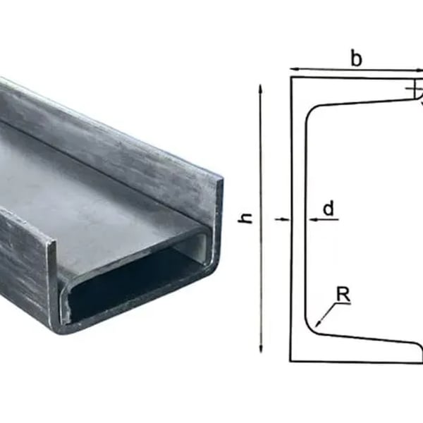 THÉP HÌNH U80*40*4.2*4.5*6M AN KHÁNH