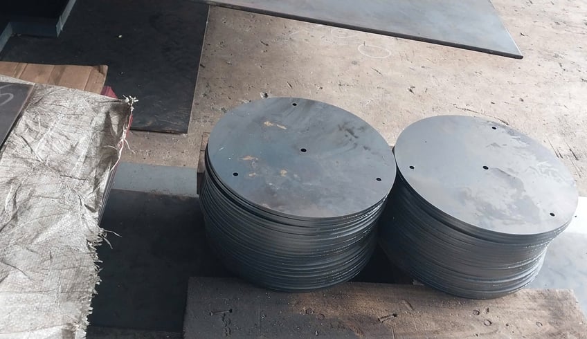 Bản Mã Vuông 100x100mm – Mạ Kẽm Nhúng Nóng Kẽm