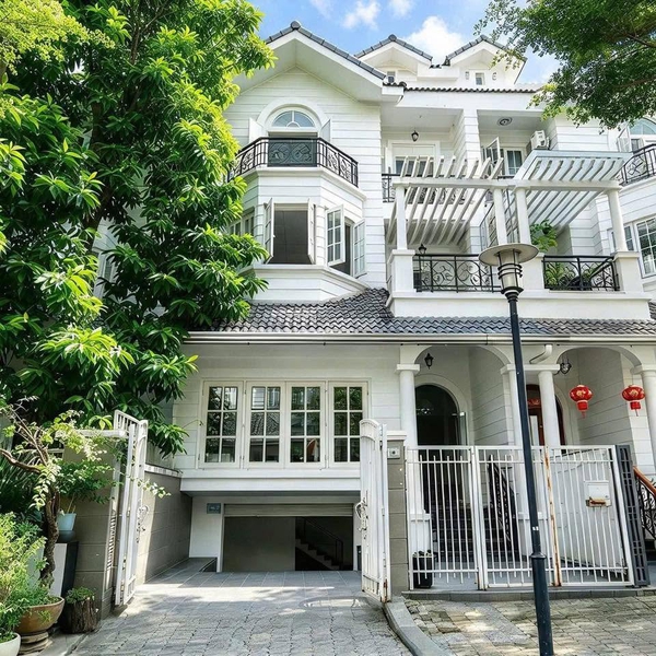 Bán Biệt Thự 6 Đường Đ7, khu Saigon Pearl, Phường Thạnh Mỹ Tây, TP.HCM.