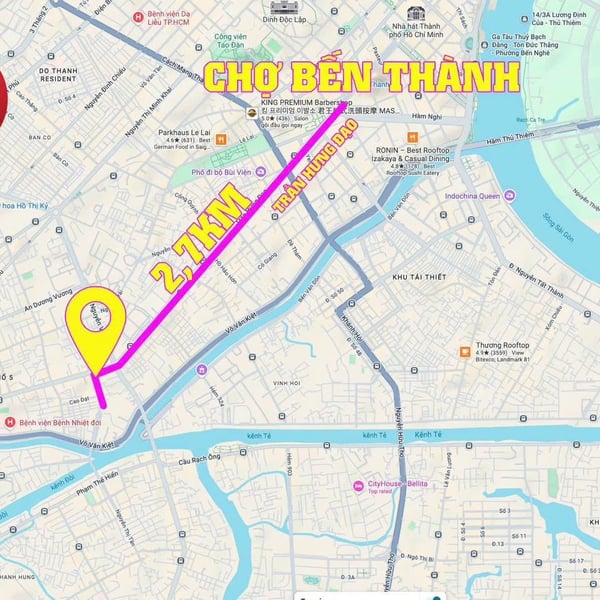 Bán tòa nhà mặt tiền 62–64 Nguyễn Biểu, Phường 1, Quận 5