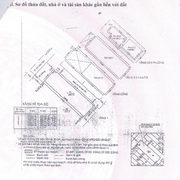 Bán toà nhà 51 - 53 Võ Văn Tần