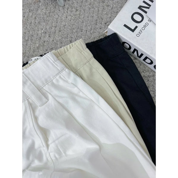 Quần harem kaki phối lưng thun ống rộng cạp cao tôn dáng (Chất xịn - Ảnh Thật) - 144