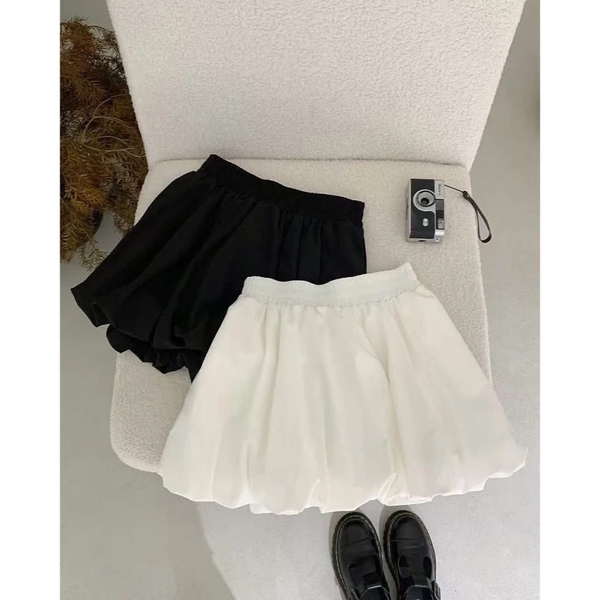 Chân váy bí bồng bềnh vải dù cao cấp kèm quần lót trong năng động - 060