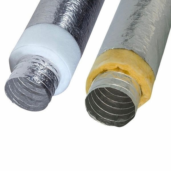 Ống gió mềm có bảo ôn D200 D250 D300 D400 D500