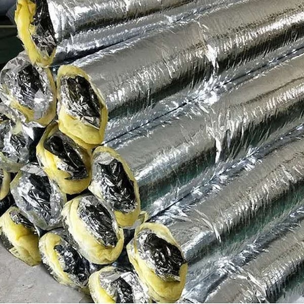 Ống gió mềm có bảo ôn D200 D250 D300 D400 D500