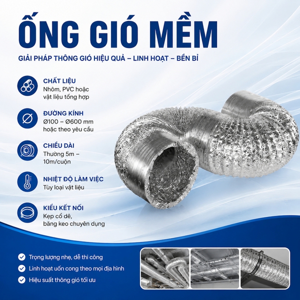 ỐNG GIÓ MỀM