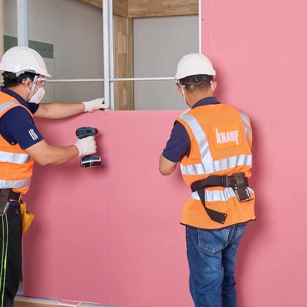 Vách thạch cao tấm Knauf (EI30-EI180)