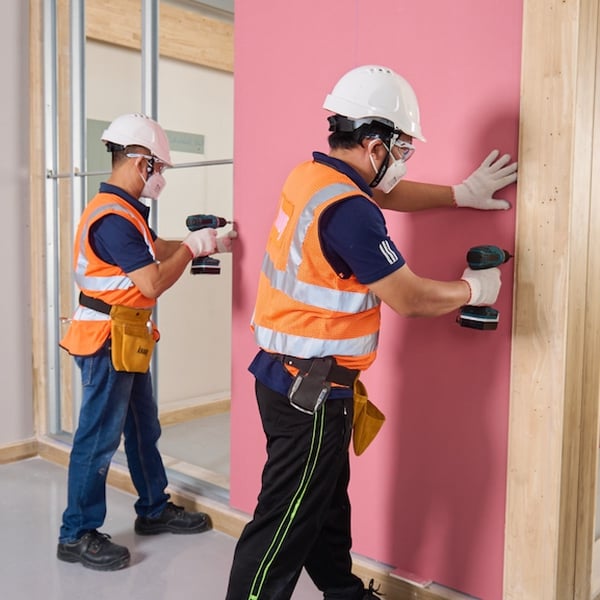 Vách thạch cao tấm Knauf (EI30-EI180)