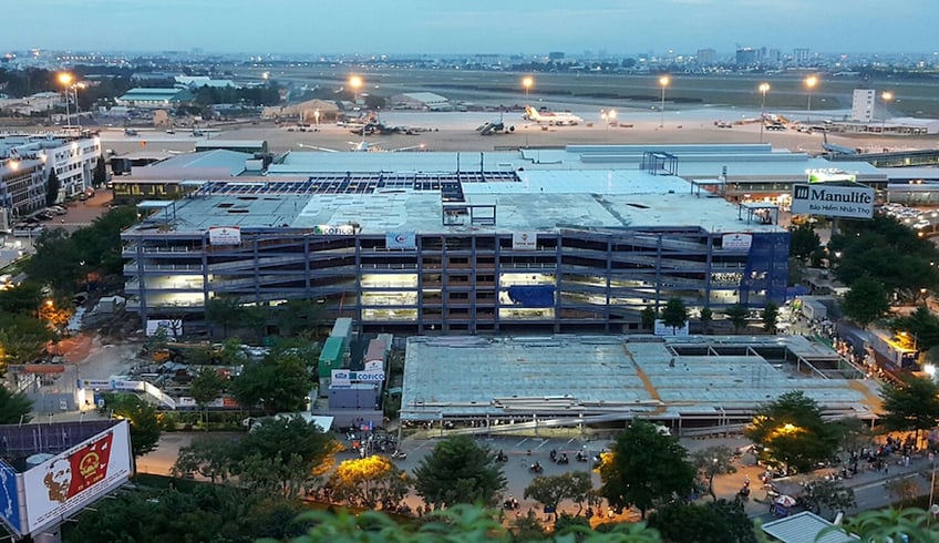 Nhà để xe sân bay Tân Sơn Nhất